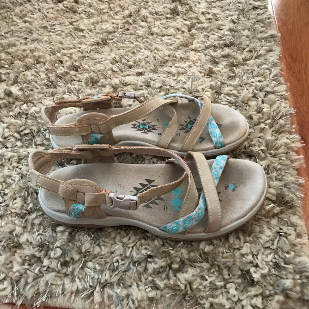 Skechers Straps Memory Foam Sandals